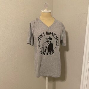 Things she loves Yellowstone V-neck tee shirt